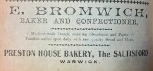 Advertisement from Spennell's Trade Directory 1914