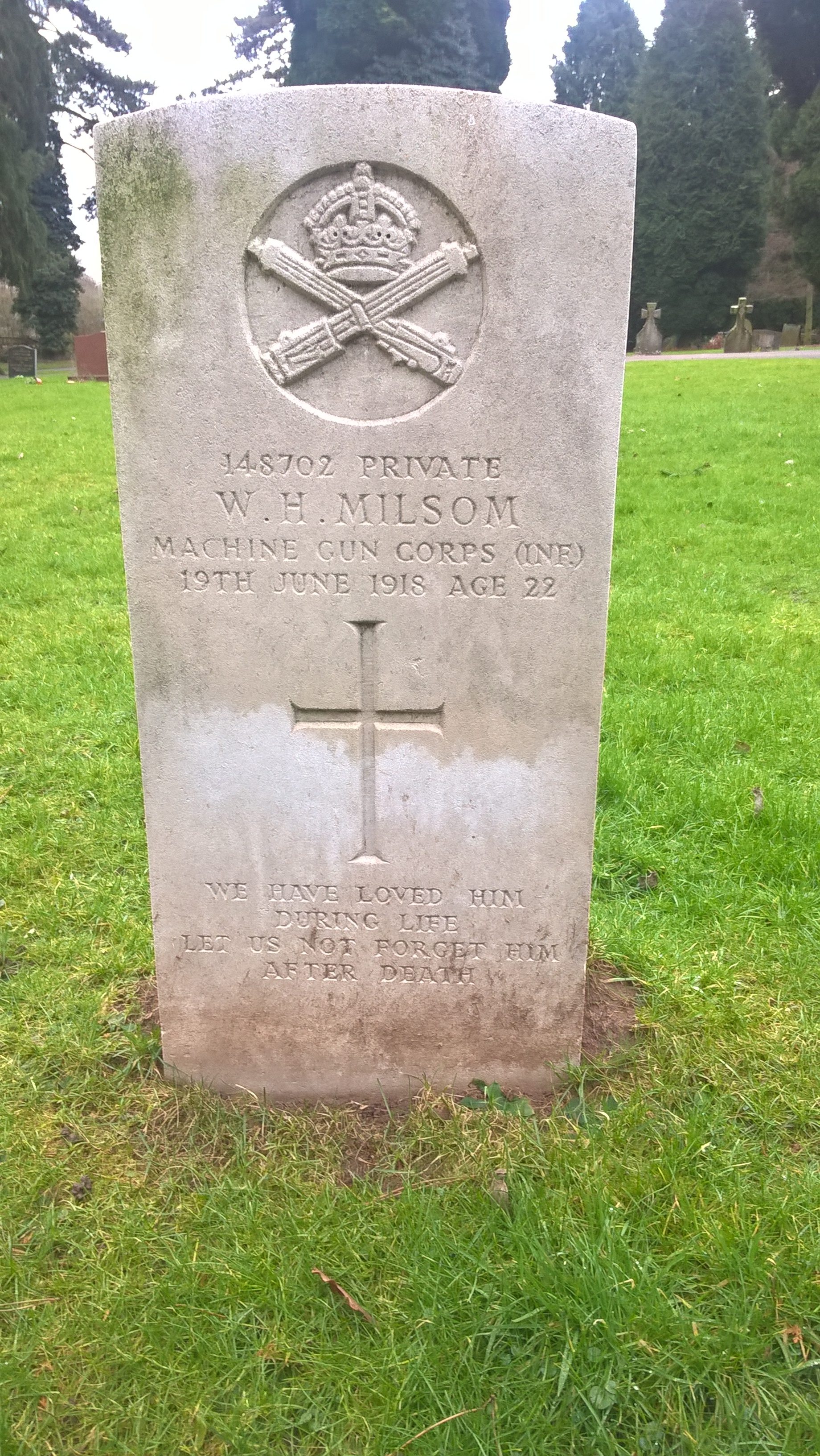 Warwick Cemetery 84 U 24